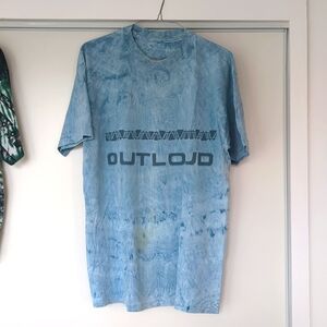 Vintage "Outloud" surfbrand tie dyed XXL